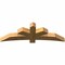 Ekena Millwork Alberta Rough Sawn Timber Gable Bracket, Western Red Cedar, 72"W x 24"H x 6"D x 6"F, 8/12 Pitch GBW072X24X0606ALB00RWR - alternate 4